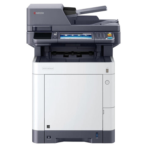 МФУ лазерное ЦВЕТНОЕ KYOCERA ECOSYS M6230cidn "3 в 1", А4, 30 стр./мин, 100 000 стр./мес., ДУПЛЕКС, АПД, сетевая карта, 1102TY3NL1