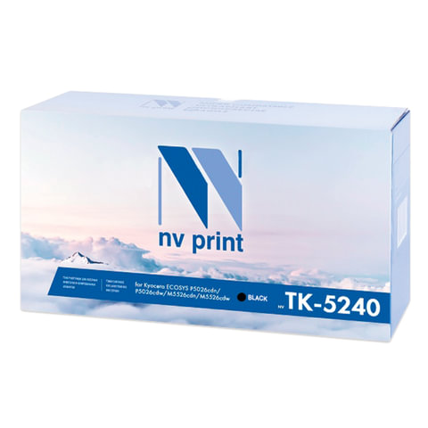 Тонер-картридж NV PRINT (NV-TK-5240K) для KYOCERA ECOSYS P5026cdn/w/M5526cdn, черный, ресурс 4000 стр.