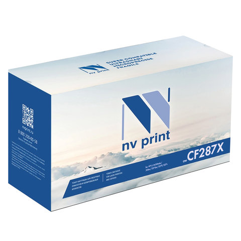 Картридж лазерный NV PRINT (NV-CF287X) для HP LJ M501n/506dn/527dn/527c, ресурс 18000 страниц